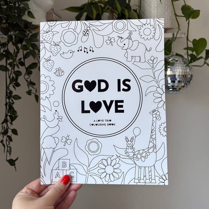 To The King Publishing Inc. - Wholesale Book - Kids - God Is Love - Christian Colouring Book