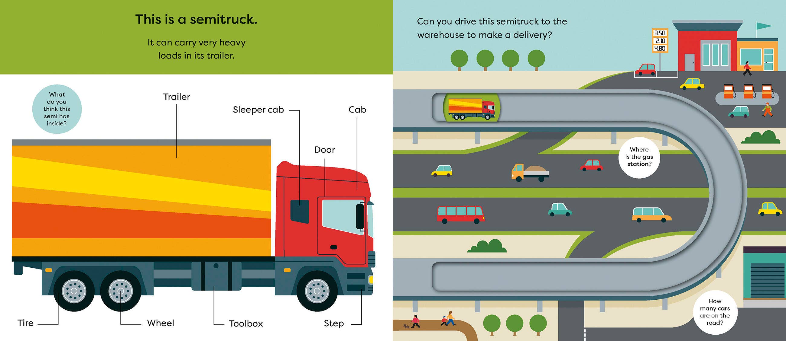 Hachette Book Group - Wholesale Preschool Book (3-5) - Make Tracks: Trucks1
