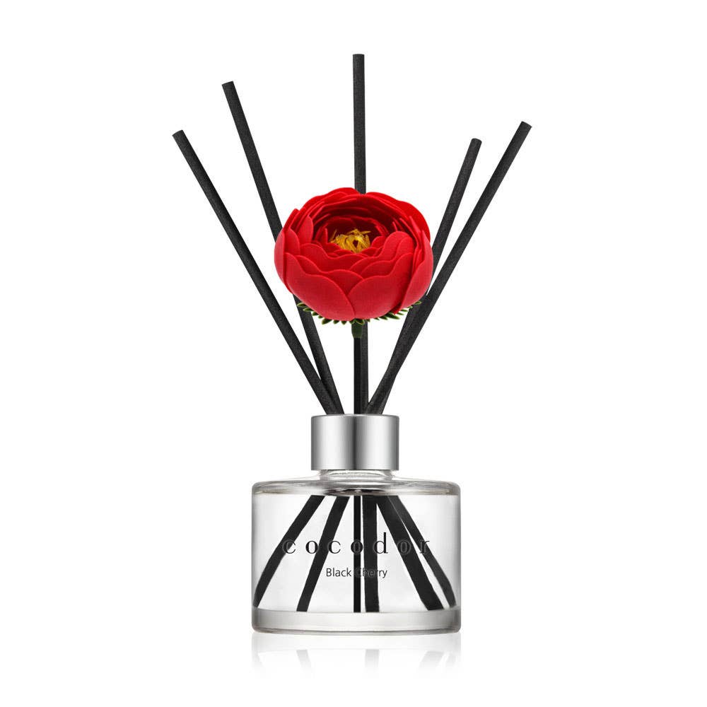 Cocodor Italy srl - Venta al por mayor Difusores de palitos - Difusor Cocodor Camelia 120ml(4.0oz) Fragancia de Cereza Negra1