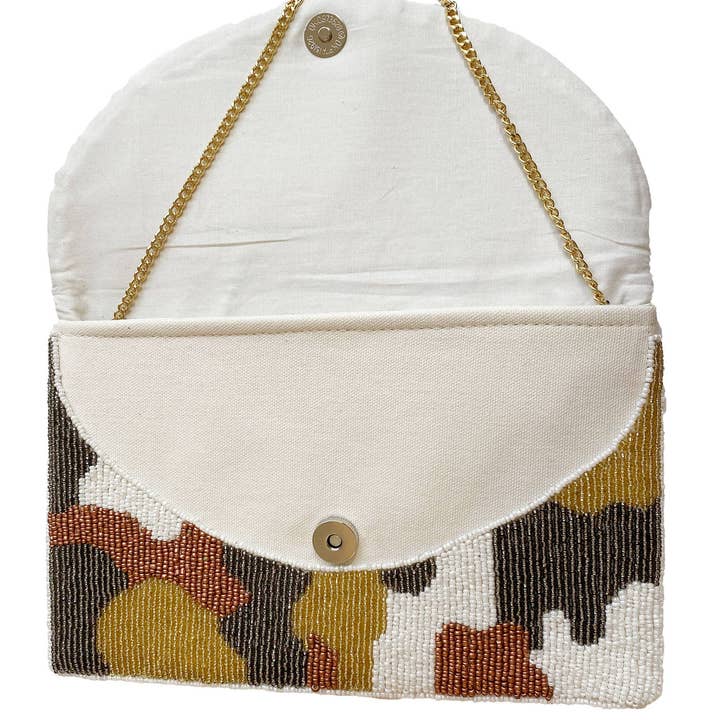 Ole – Großhandel Clutch – Damen – Camo Perlen Clutch LAC-SS-1986