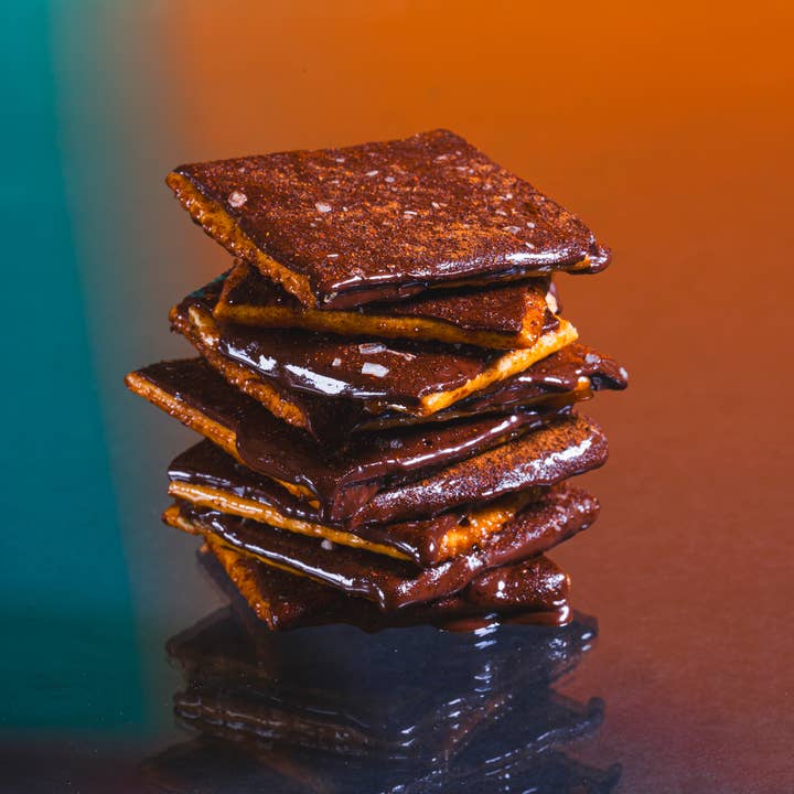 Legally Addictive Foods - Wholesale Chocolate Covered Sweets - Holiday Bundle! Peppermint Crunch & Salted Gingerbread!