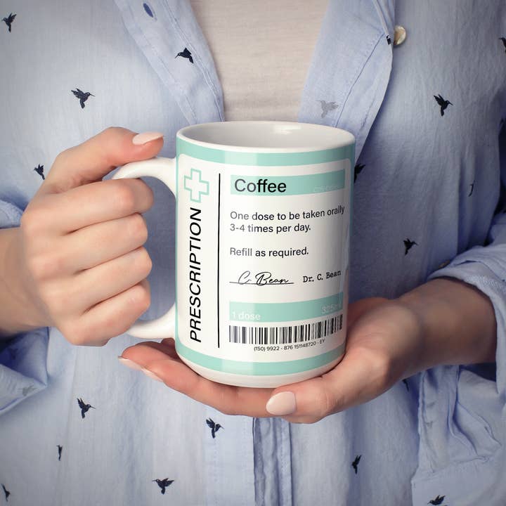 Mug Monster – wholesale Kaffekoppar – Kaffe receptbelagd mugg rolig present till apotek/apotek6