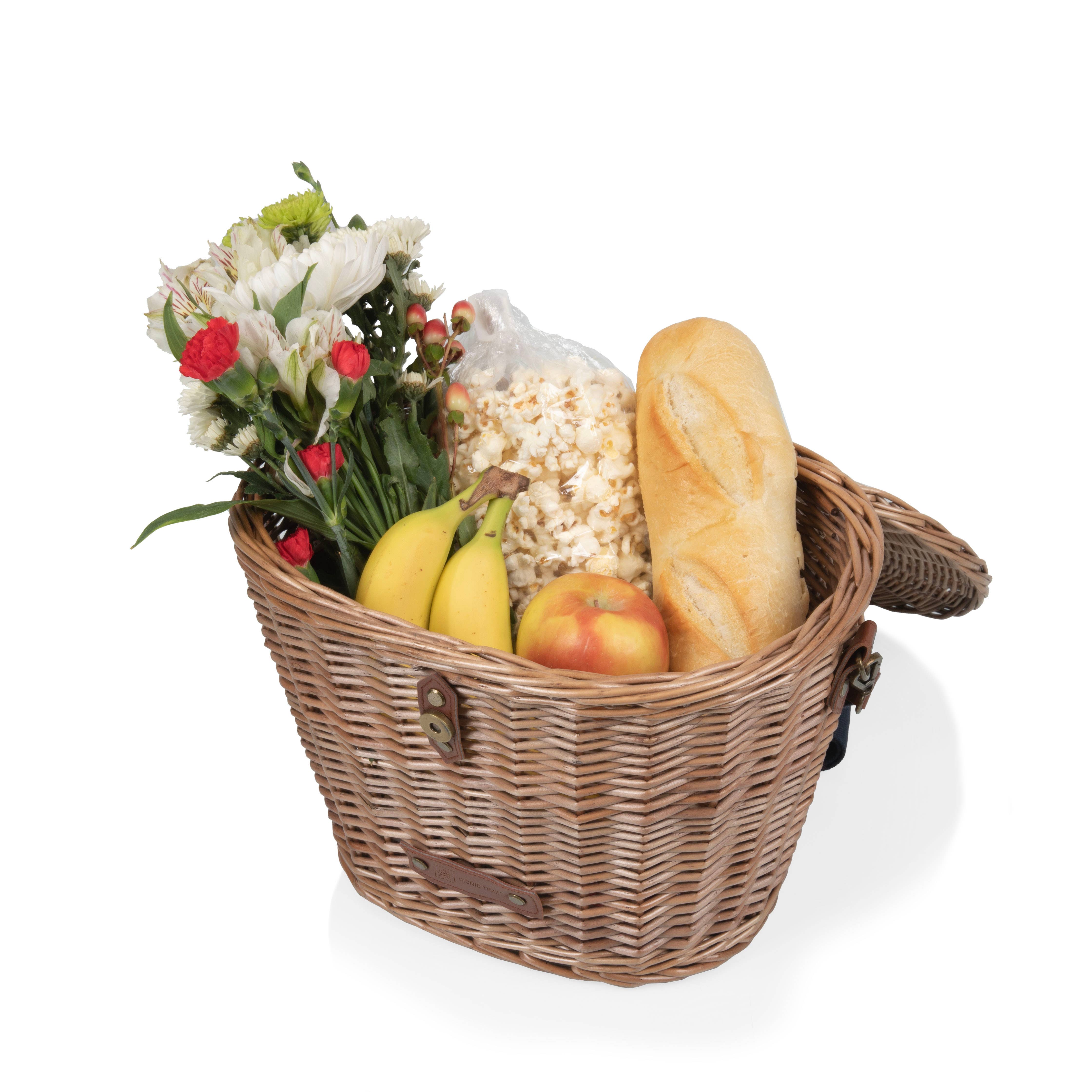 Wicker Cambridge Bicycle Basket for wholesale on Faire2