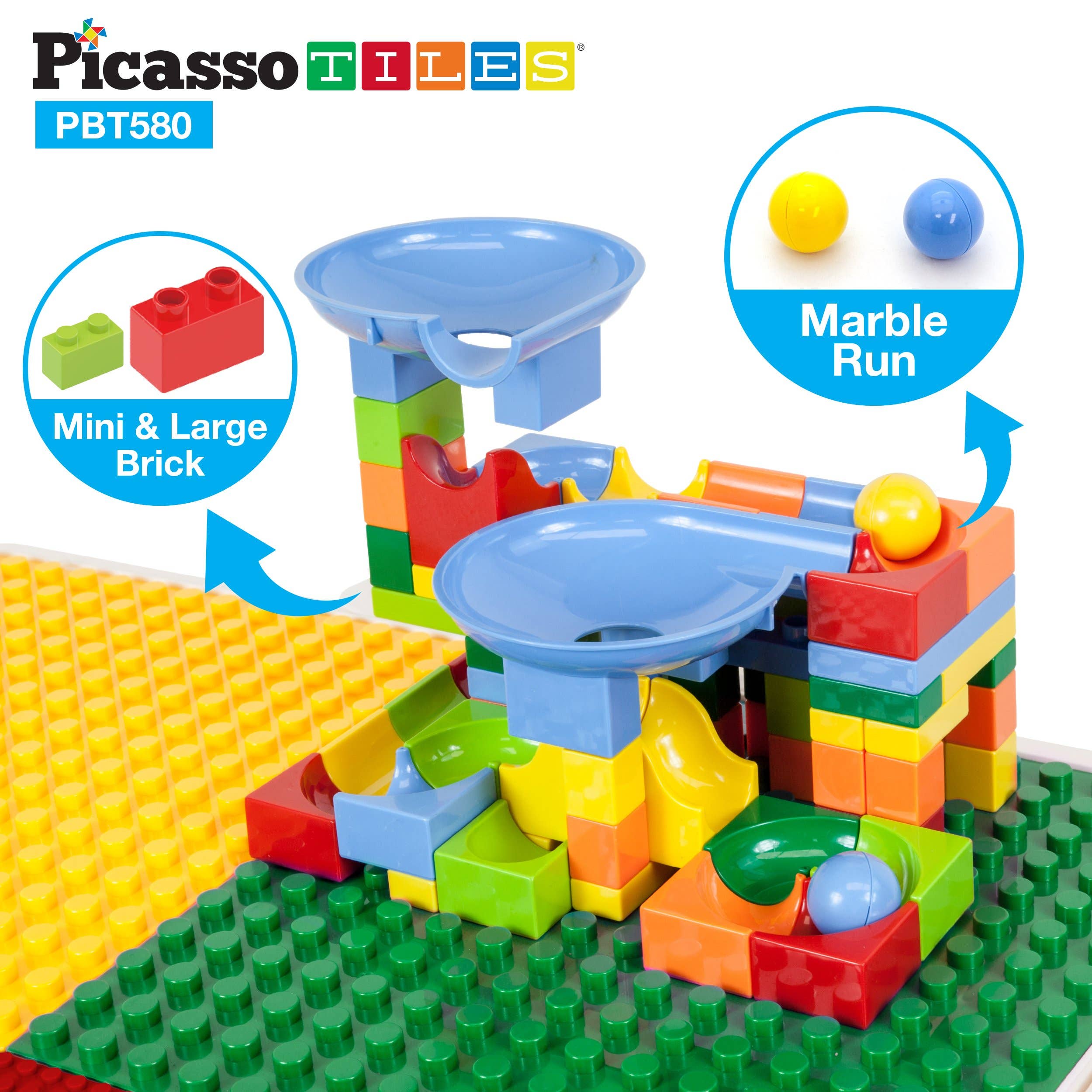 PicassoTiles - Wholesale Toy Set - Kids - PicassoTiles Large All-in-One Activity Center4
