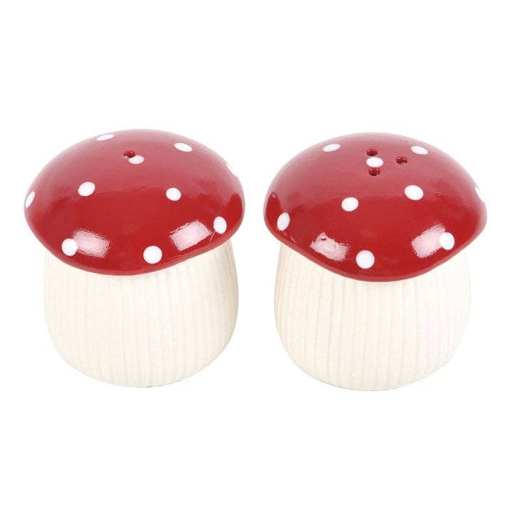 Something Different Wholesale - Wholesale Salt & Pepper Shaker Set - Mushroom Salt and Pepper Shakers