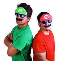H2W dba Sun-Staches - Wholesale Sunglasses - Kids - Officially Licensed Nintendo Mario Mustache Sun Staches2
