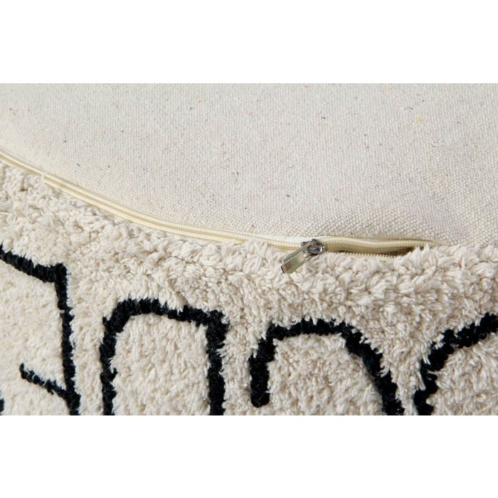 Lorena Canals - Wholesale Pouf - Kids - Pouffe ABC Natural - Black3