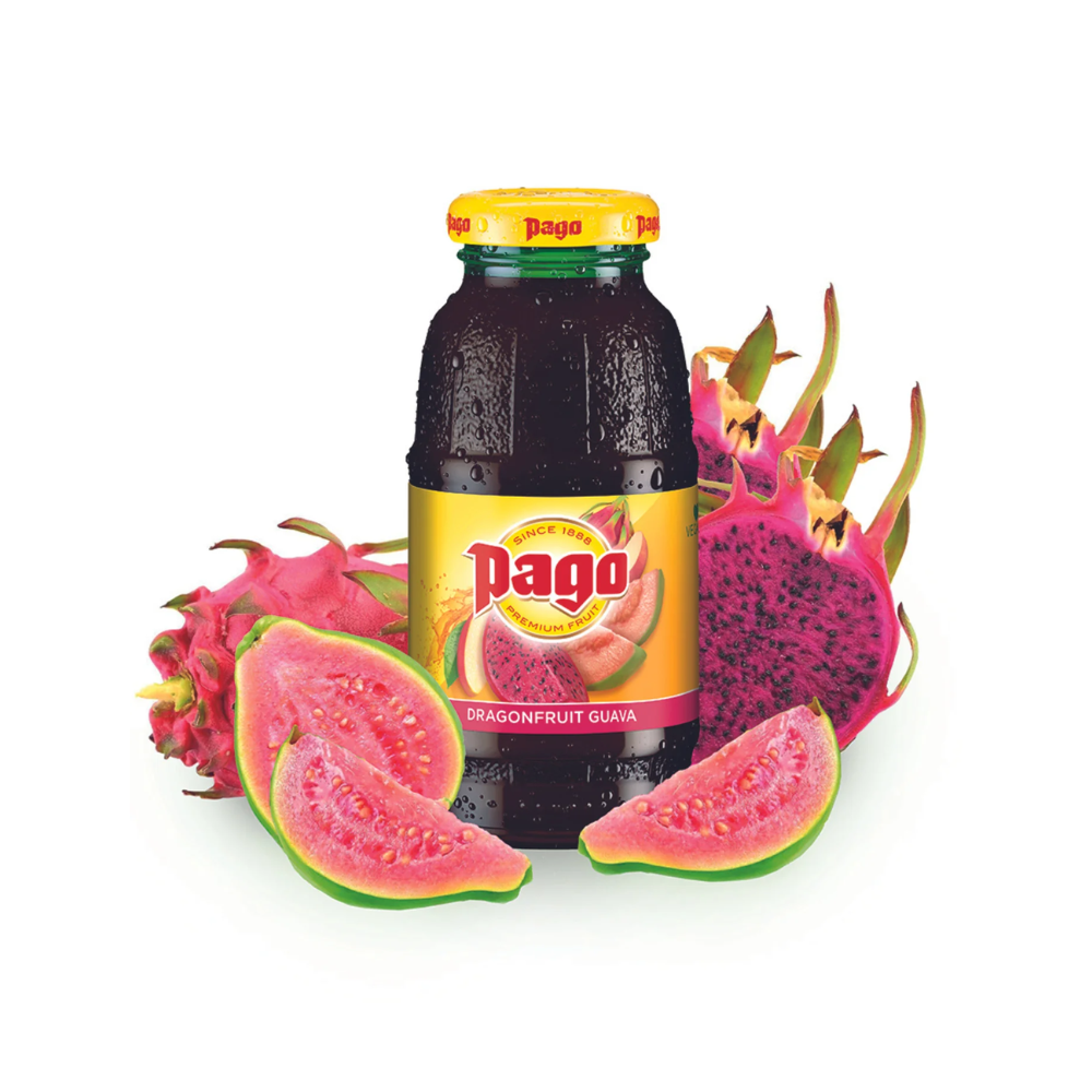 123bonbon - Vendita all'ingrosso Succhi di frutta - Pago Succo di Frutto del Drago e Guava 33 cl2