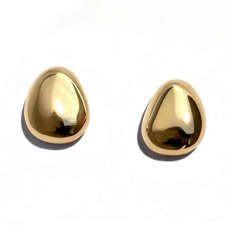 Tasia Studs - Guld for engroshandel hos BIKO