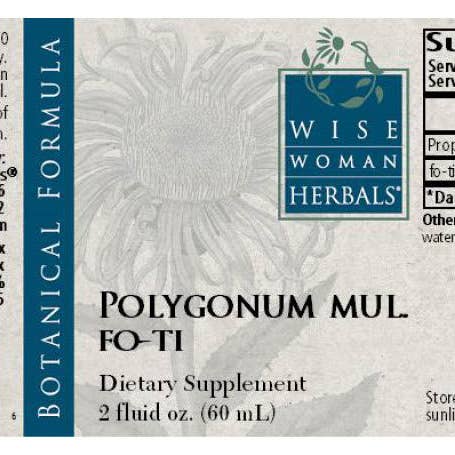 Wise Woman Herbals - Wholesale Oral Supplement/Vitamin - Fo-ti (Polygonum multiflorum)