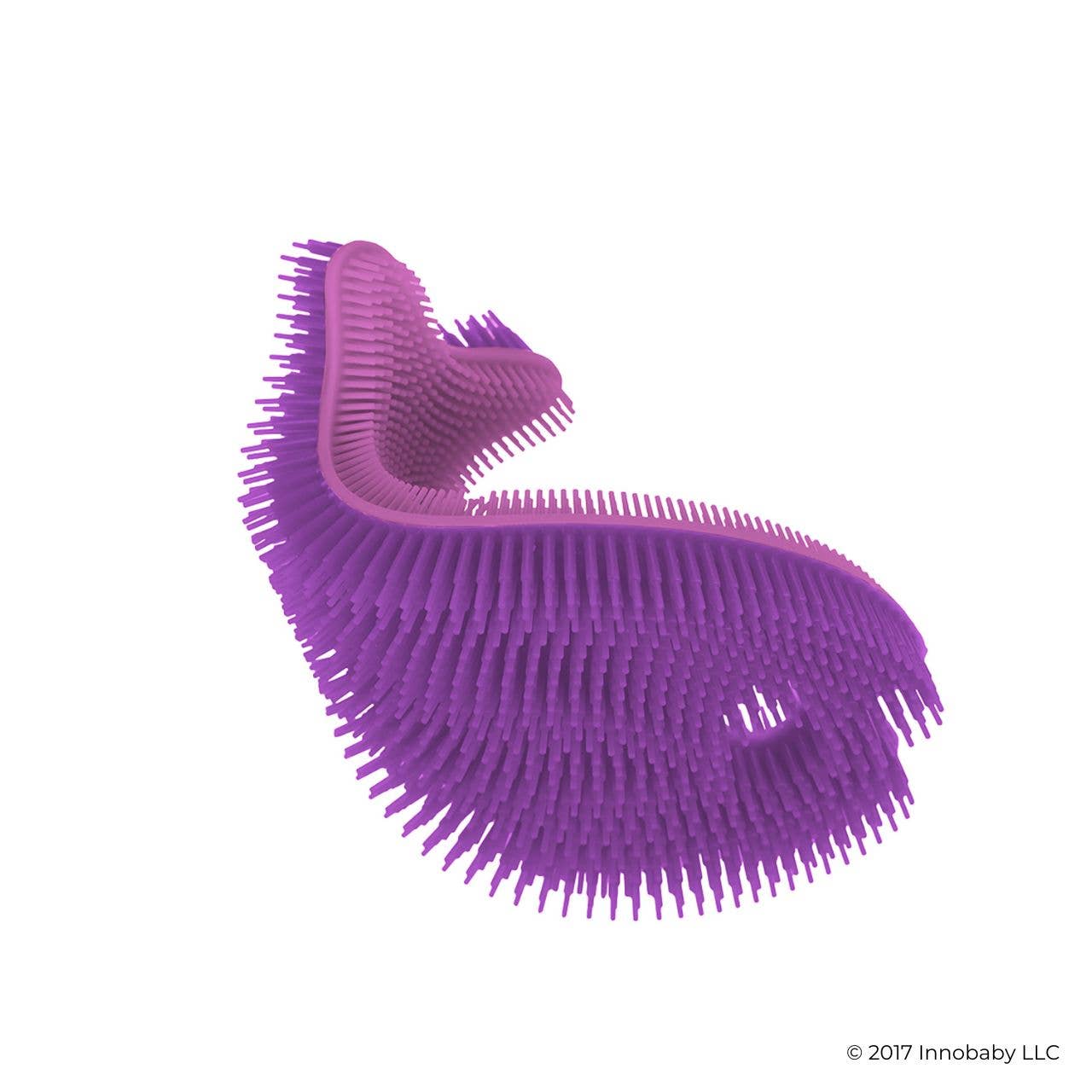 Innobaby on Faire - Venta al por mayor Juguete para la bañera - Bebés - Exfoliante de baño de silicona, divertido cepillo con forma de pez, juguete de baño para bebés3