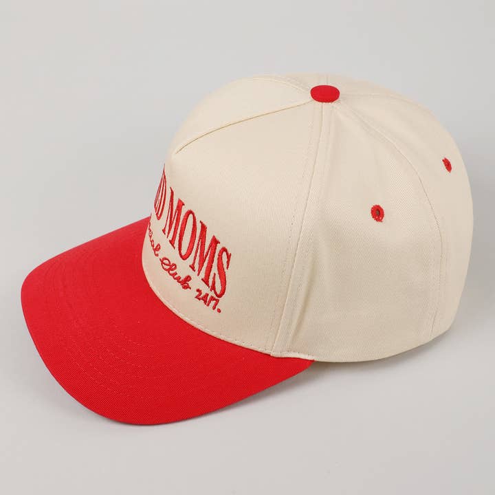 Fashion City - Wholesale Trucker Hat - Women's - Tired Moms EST Social Club 24/7 Embroidery Cap19