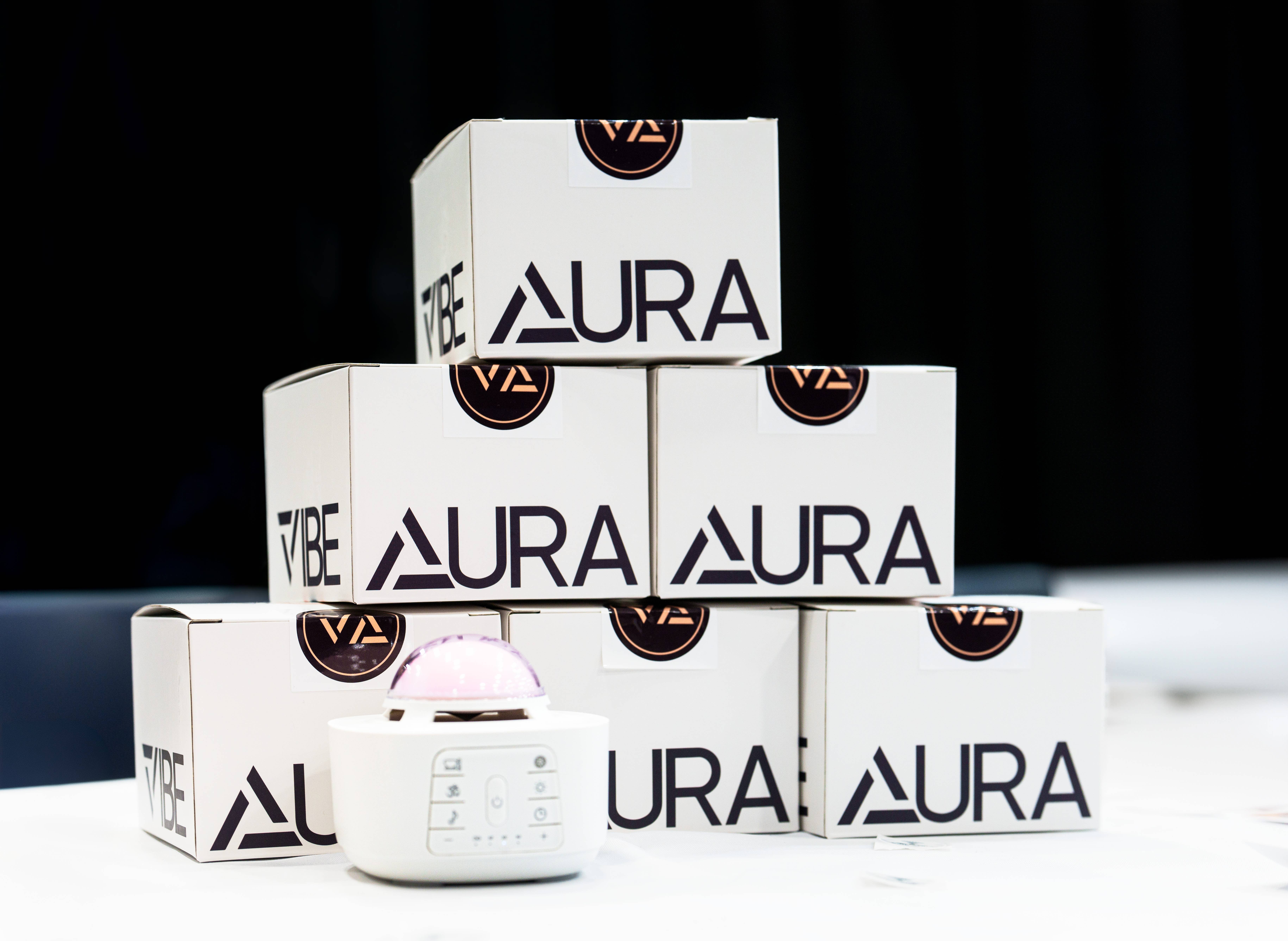 Vibe Aura - Venta al por mayor Estantes de exposición de minoristas - Belleza y bienestar - Dispositivo de frecuencias sonoras monocordio VIBE AURA (paquete de 2)2