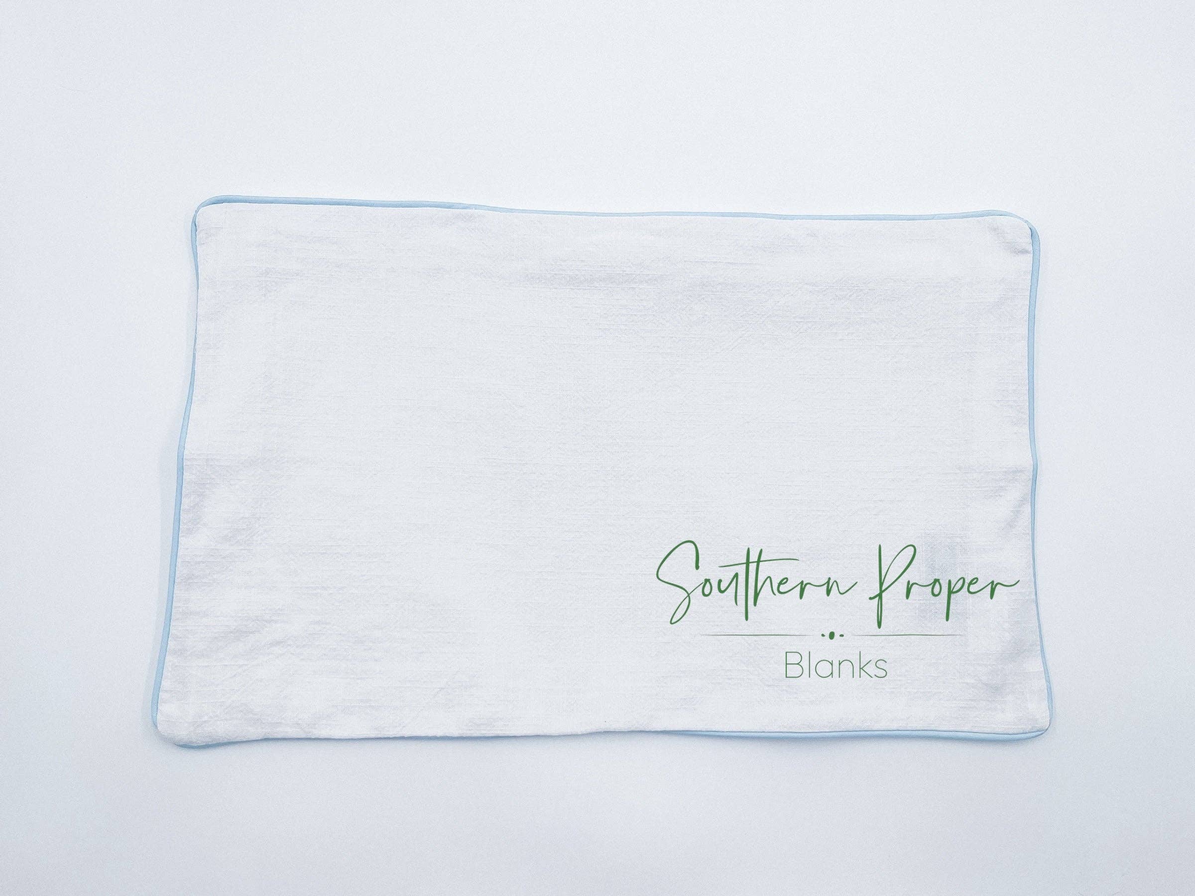 Southern Proper Blanks - Wholesale Bedding Pillowcase/Sham - Kids & Baby - Pillowcase - Piping Edge Linen/Cotton5