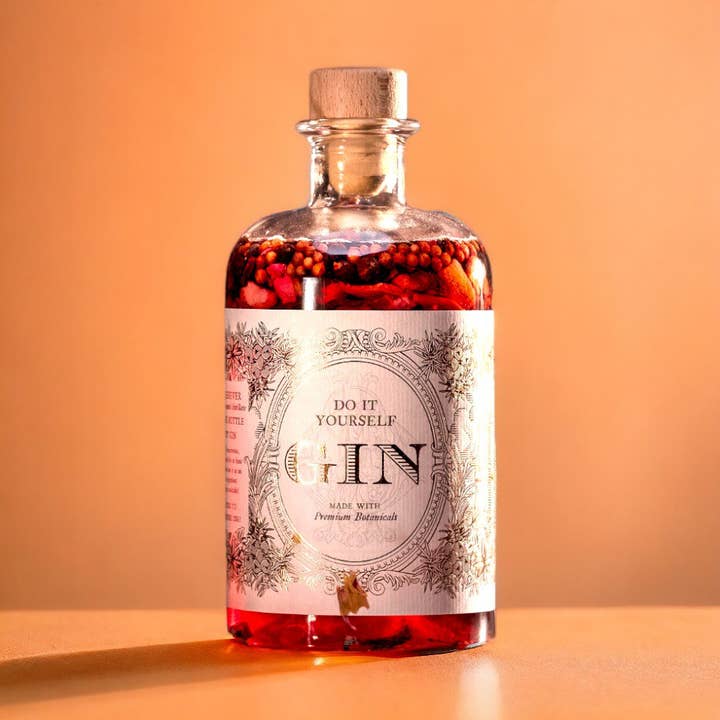 The Flavour Company - Venta al por mayor Kits de cerveza/alcohol de elaboración propia - Haz tu propia ginebra - Edición Orange Spice - Botella de 500 ml