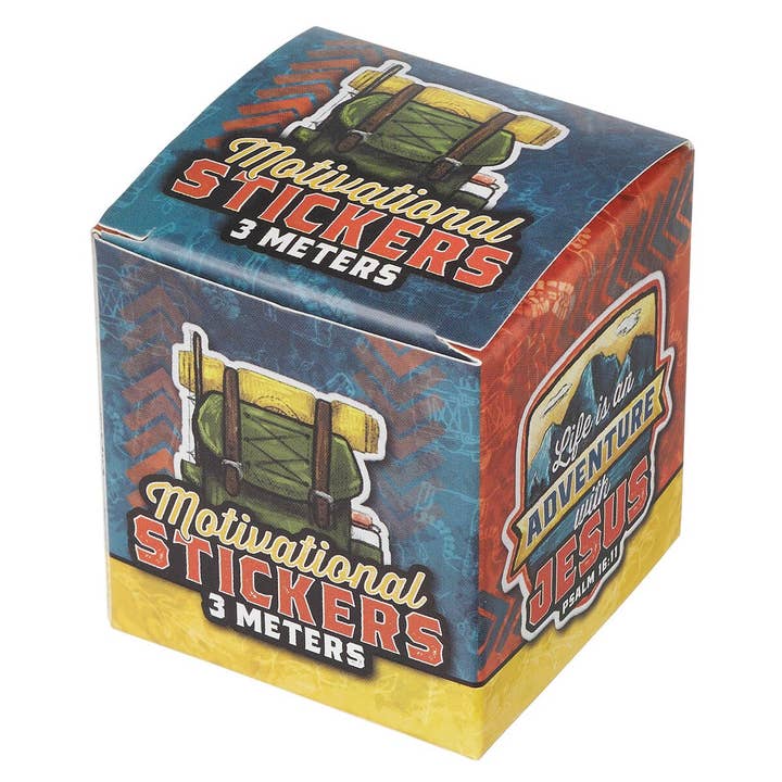 Sticker Roll Adventure With Jesus Ps. 16:11 for wholesale by Christian Art Gifts