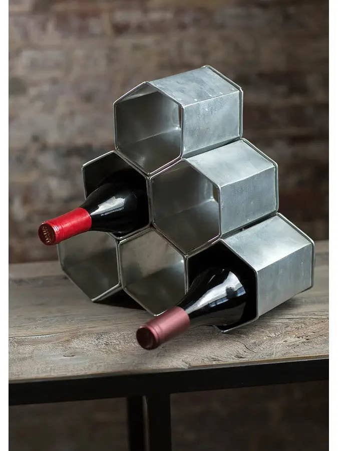 Portabottiglie zinco per la vendita all'ingrosso da parte di Vagabond Vintage