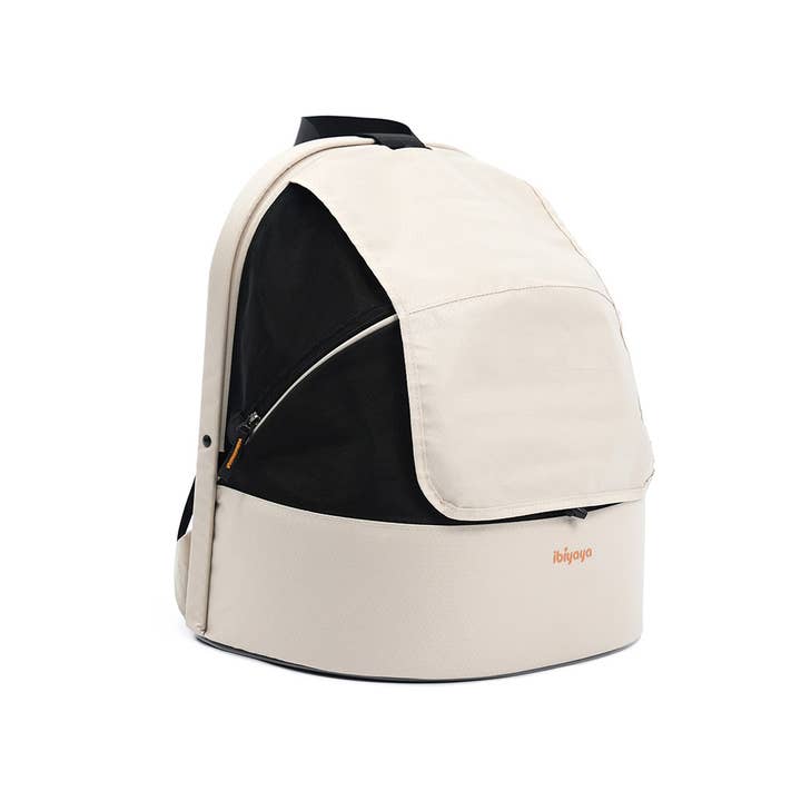 Ibiyaya - Wholesale Pet Carrier - Cat/Dog - Panorama Zipper-free Small Pet Travel Carrier Backpack Front