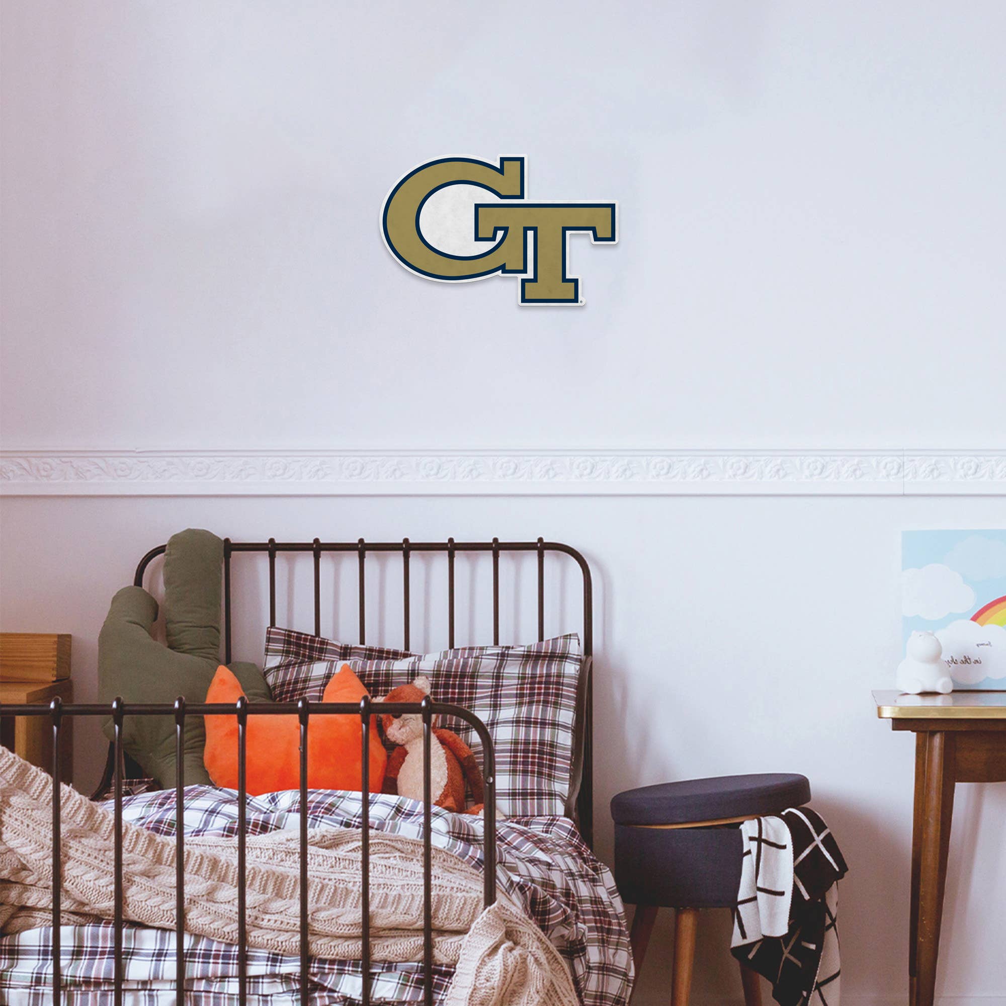 Rico Industries - Wholesale Sign - NCAA  Georgia Tech Yellow Jackets - GT  Shape Cut Pennant3