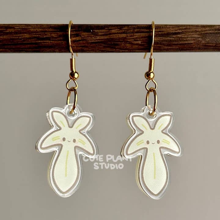 Philodendron Ghost-örhängen för wholesale av Cute Plant Studio