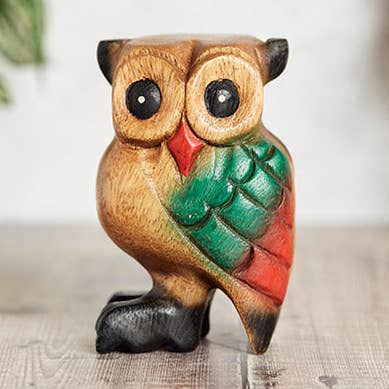 Flauto Hooting Owl per la vendita all'ingrosso da parte di Carved Culture
