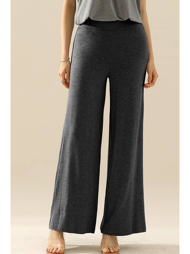 NINEXIS - Wholesale Pants - Women's - CWBLP410_HIGH WAIST WIDE LEG PALAZZO LOOSE CASUAL PANTS1