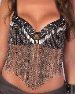 Western Fashion - Wholesale Bralette - Women's - Tassel Bra Top