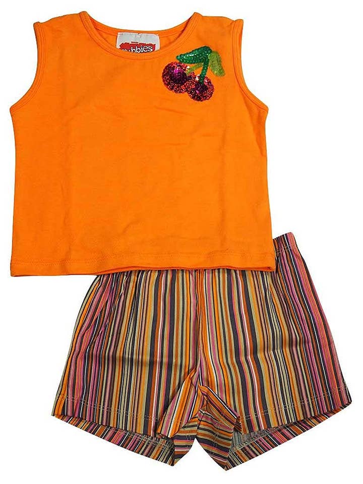 Eastern Off Price - Venta al por mayor Conjunto de camiseta y pantalón corto - Niños - Rubbies - Conjunto corto de 2 piezas para niña8