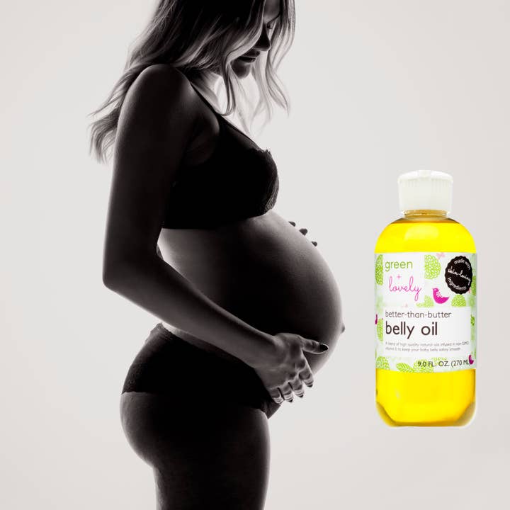 green + lovely - Wholesale Belly Oil/Butter - Maternity - Better Than Butter Belly Oil, Pregnancy, 9 fl oz4
