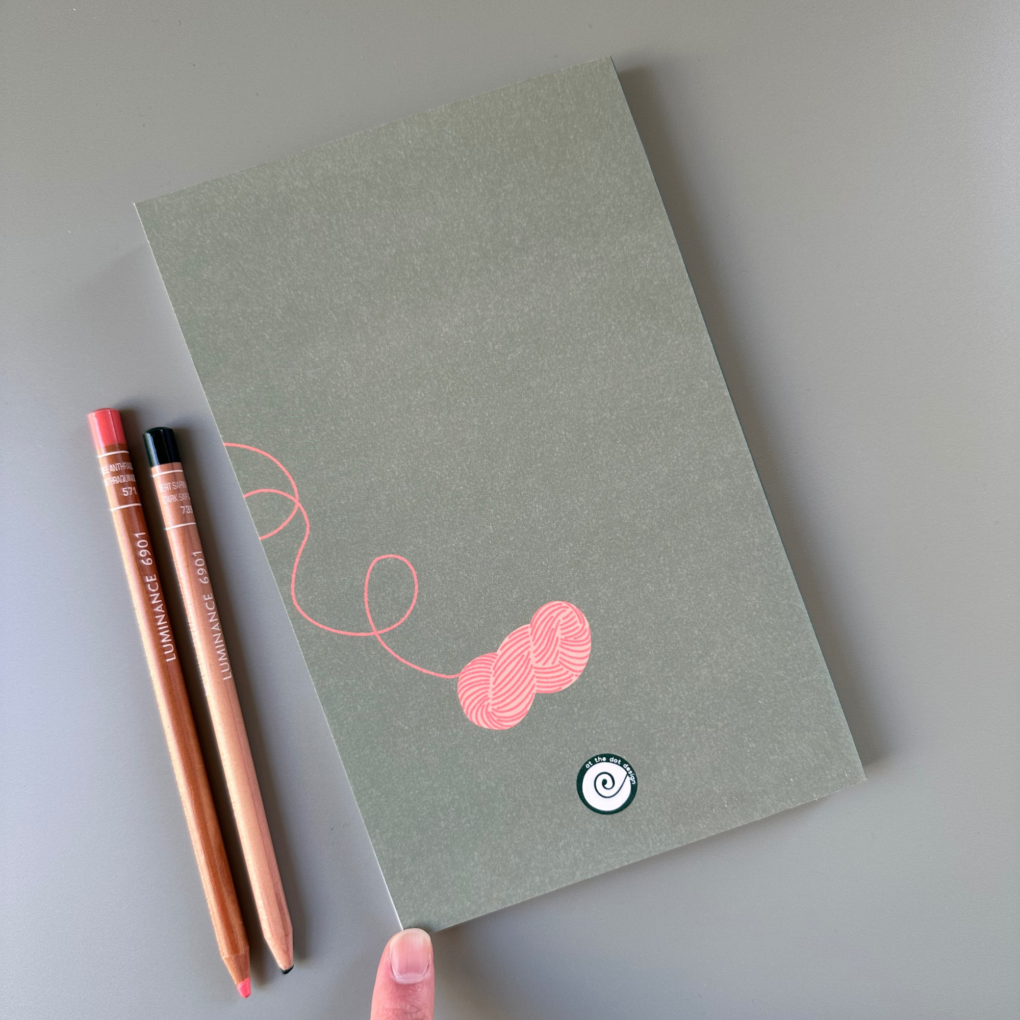 At the Dot Design – wholesale Notebook – Dot Grid Artist and Craft Lover Notebook1