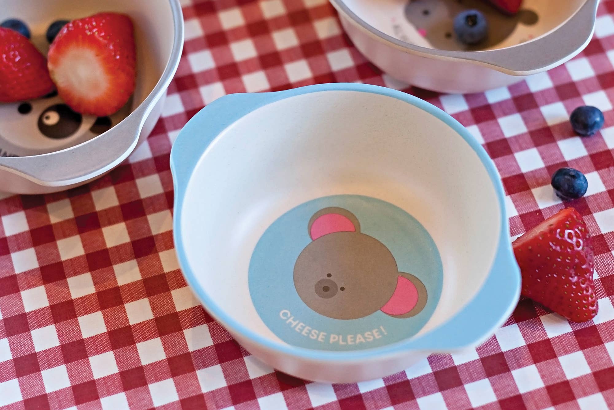 Fox Run Brands - Wholesale Bowl - Red Rover Bamboo Animal Bowls, Set of 4, 4.5" x 5.25"3