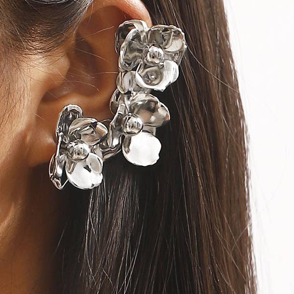 VividLux - Wholesale Dangle Earrings - Flower Shape Earrings Accessories2