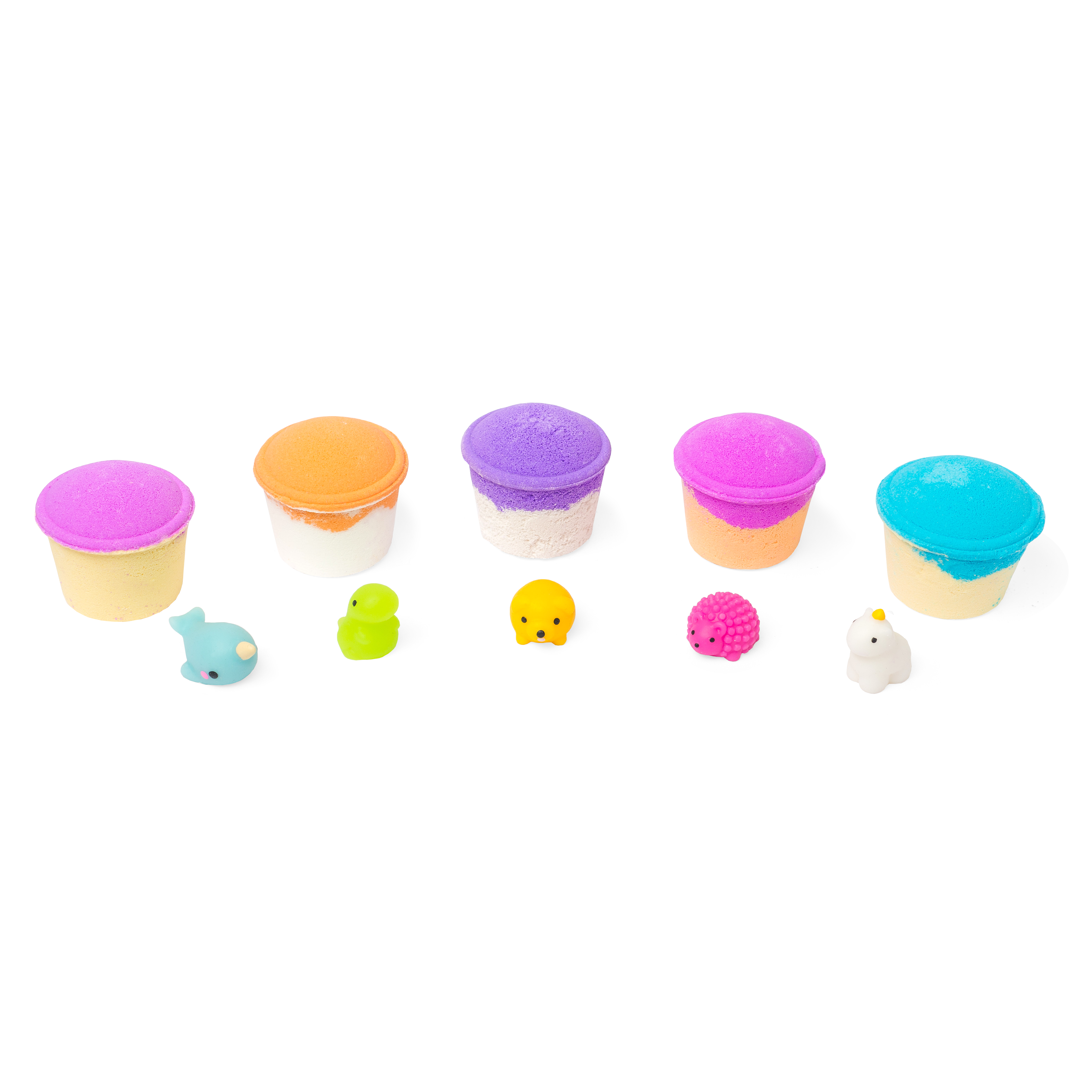 Purposeful Bliss - Fizzy Magic - Wholesale Bath Bomb/Fizz - Cupcake Shaped Bath Bombs with Toy Surprise Inside 3