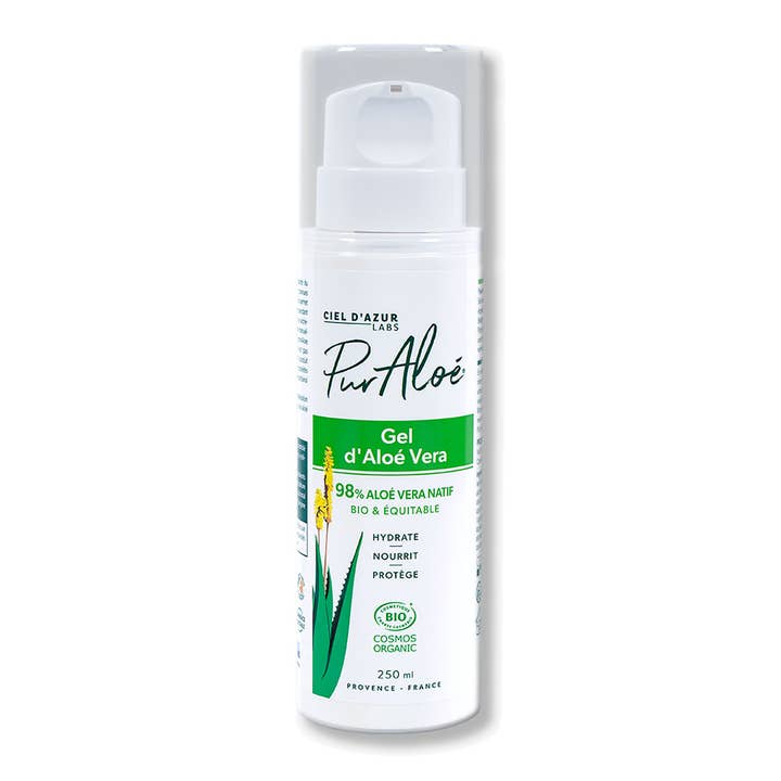 Gel Externo 98% Aloe Vera 250ml para venta al por mayor de Ciel d'Azur Labs