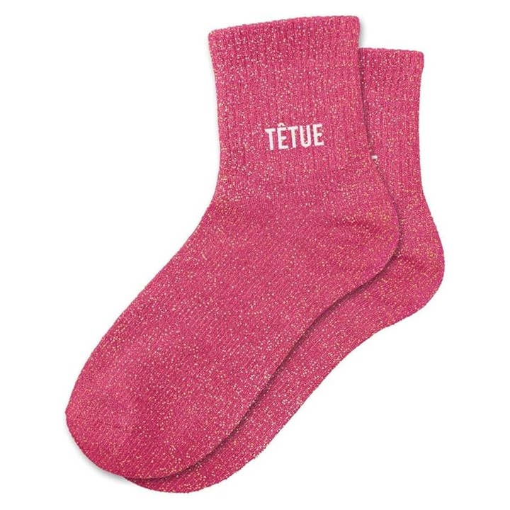BALOTTI - Wholesale Socks - Women's - Stubborn glitter socks gift for women girls birthday Christmas friend family