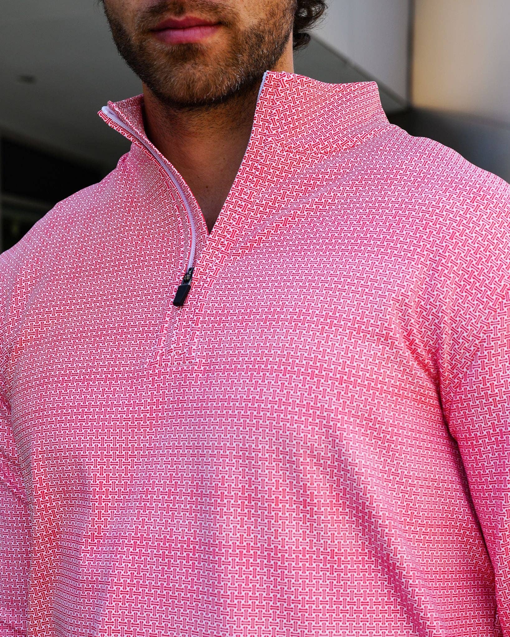 USA Palm - Wholesale Sweatshirt - Unisex - Cloud 1/4 Zip59