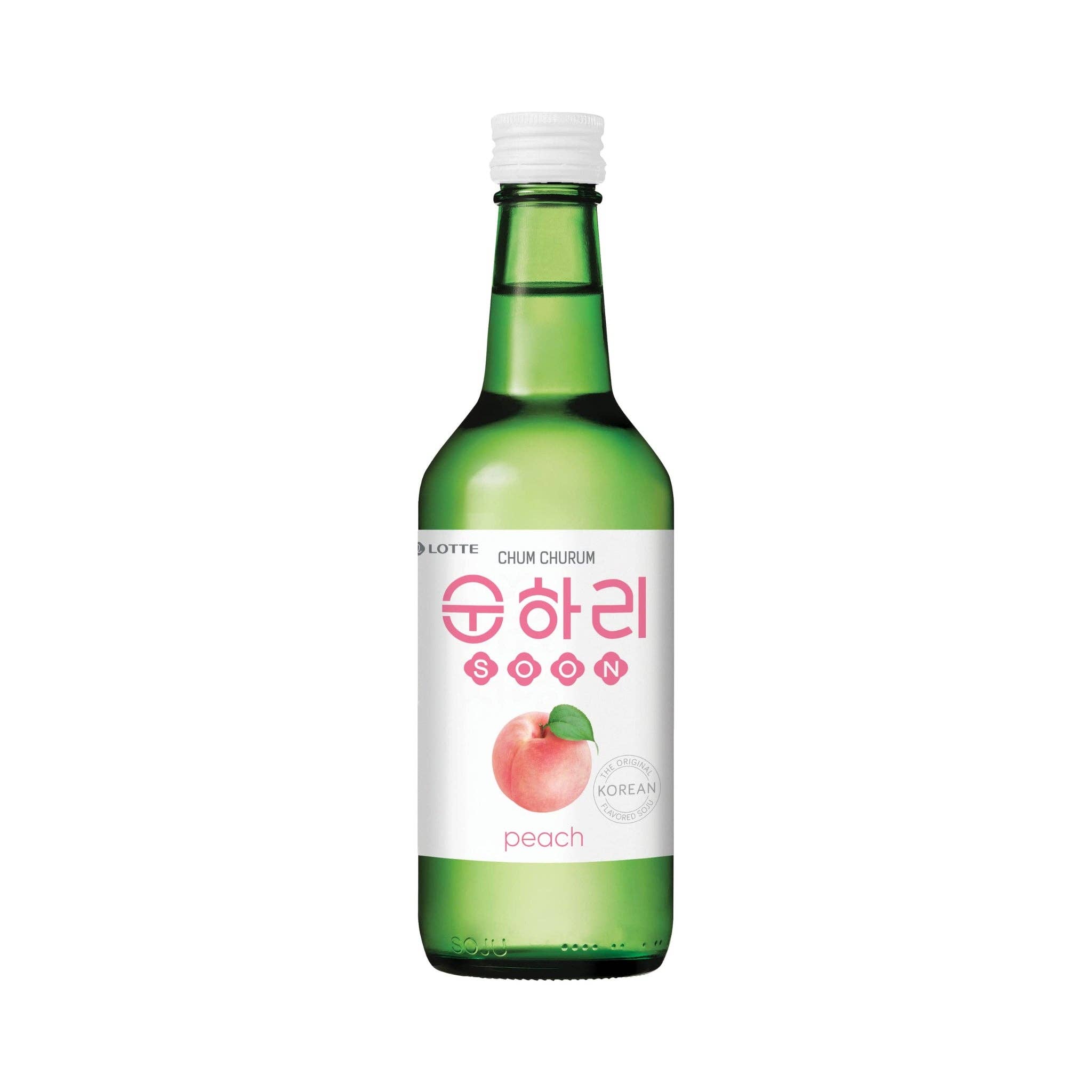 utoppa GmbH – wholesale Vodka – Chum Churum Soju Peach 12% Vol. 350 ml