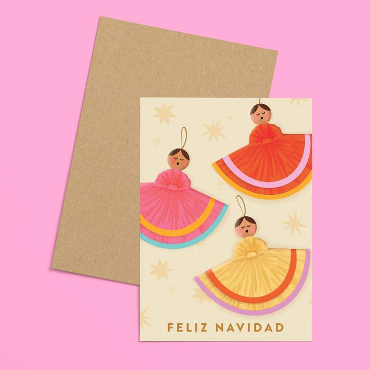 Ana Peake - Wholesale Christmas Card - Feliz Navidad Greeting Card1
