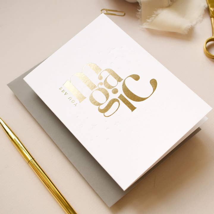 Jennifer Tune - Wholesale Congratulations Card - You Are Magic, Congratulations Card2