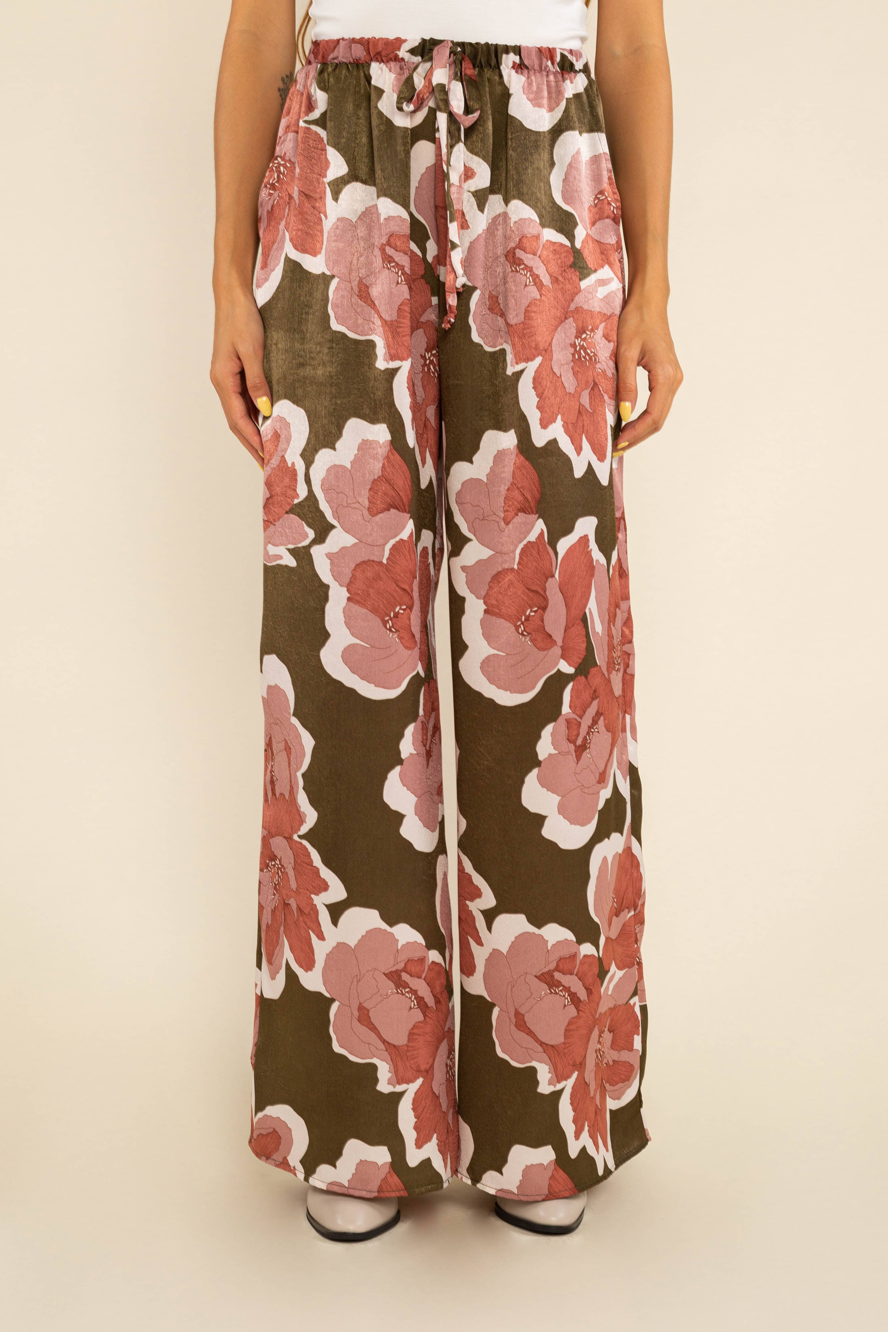 NLT - Vente Pantalon – femme - Pantalon Etta en satin4