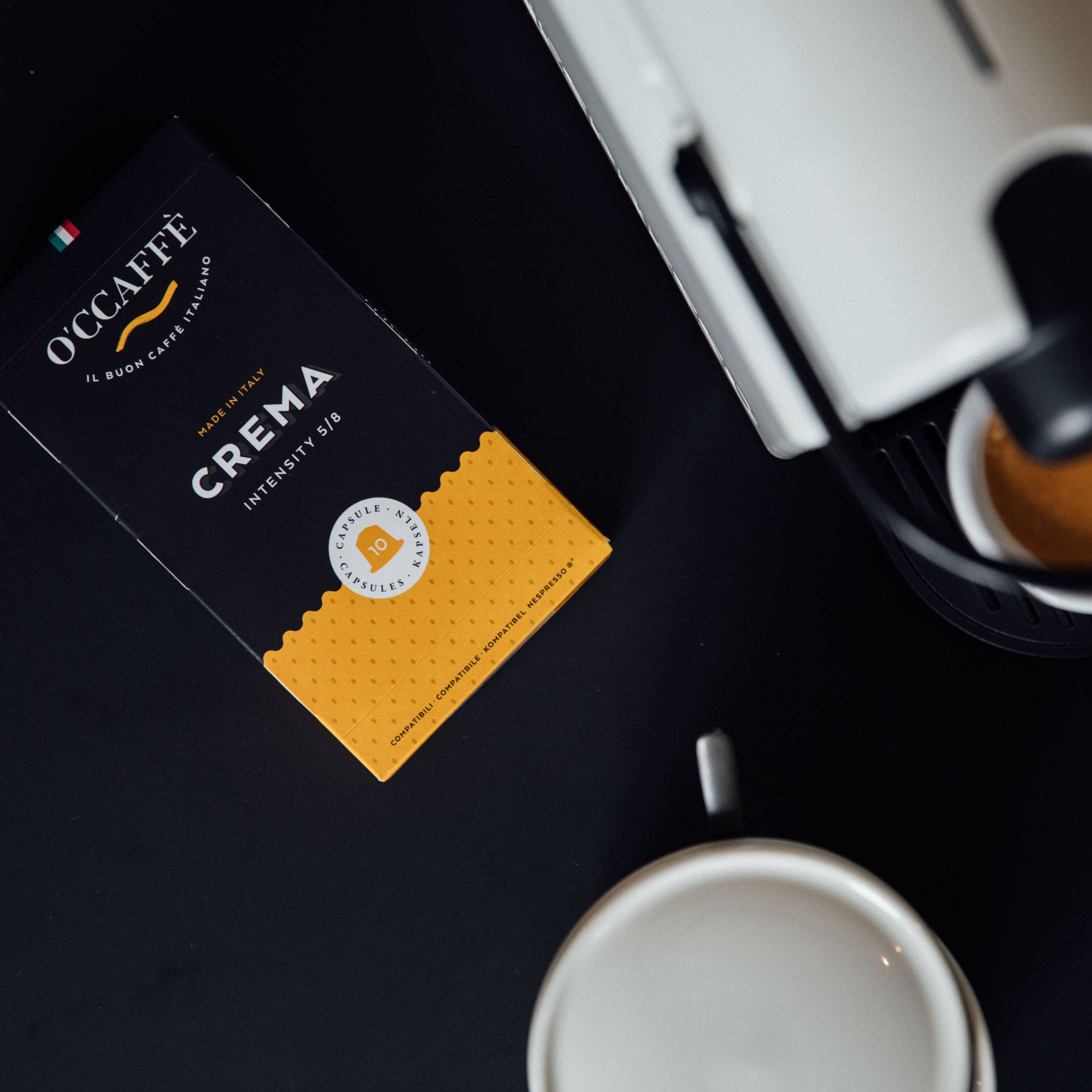 Italvi srl - Wholesale Coffee Pods - Nespresso compatibles capsules Aluminum  - Crema2