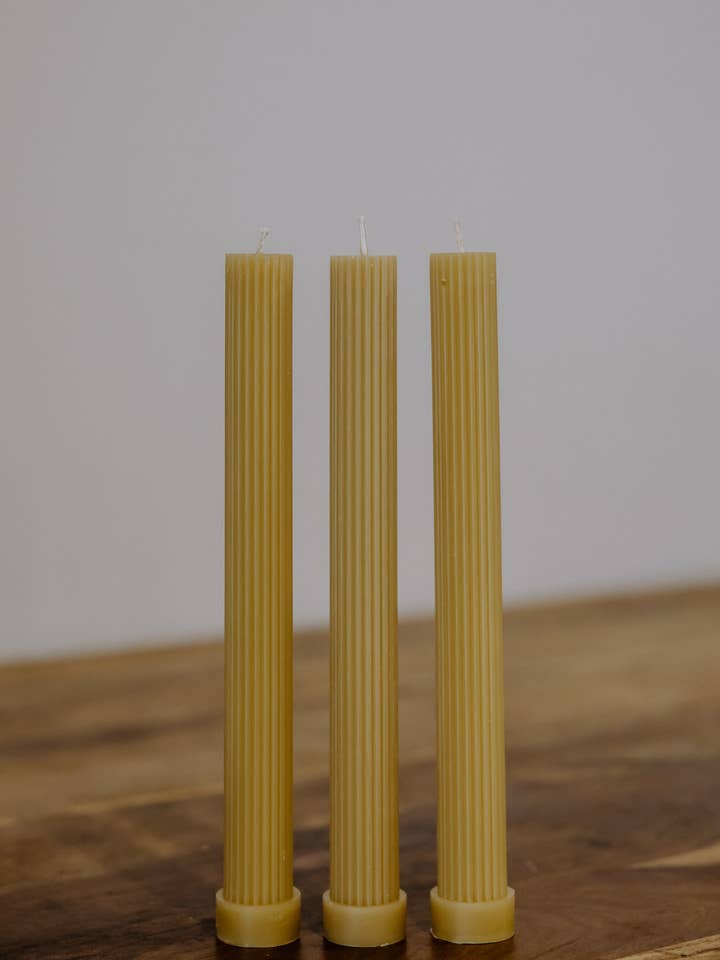 Palatial Pillars (Bees Wax) for wholesale by Lumiere Chandlery