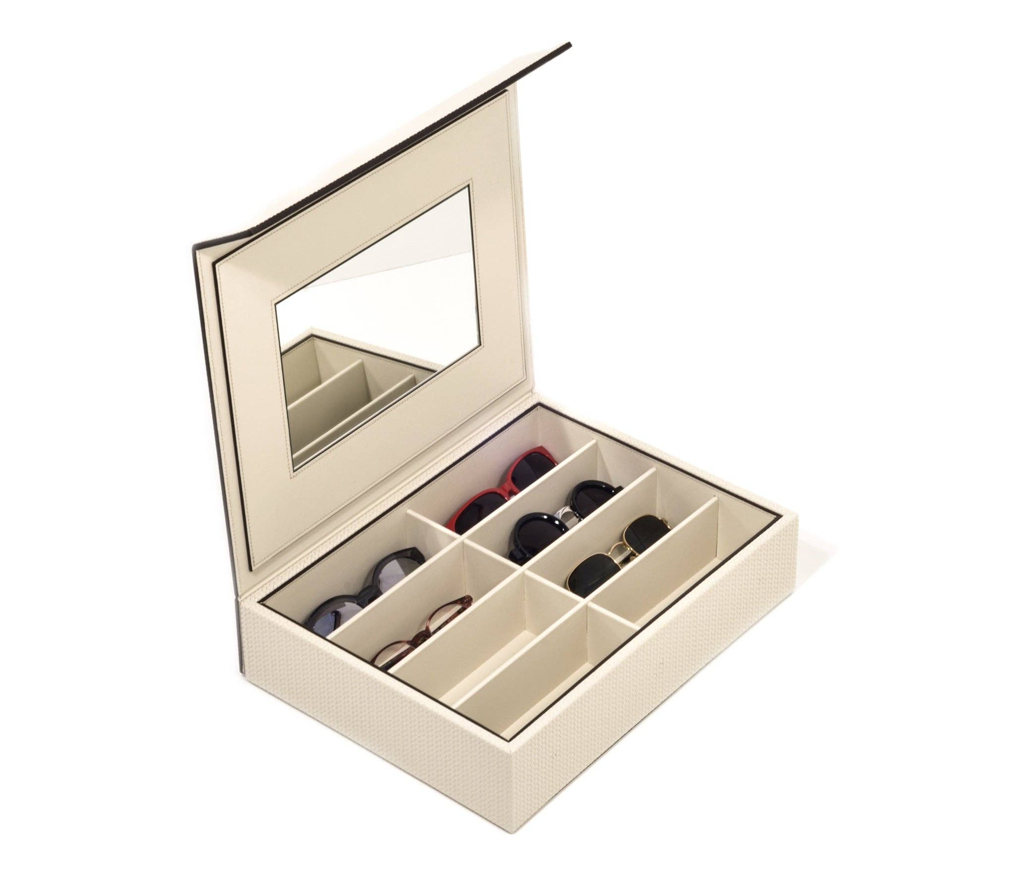 Pinetti – Engroshandel Brille- og solbrilleetuier - Unisex – Brilleetui med spejl4