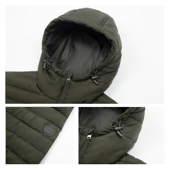 Rokka & Rolla - Wholesale Puffer Jacket - Men's - Men's Midweight Puffer Jacket Hooded Coat32