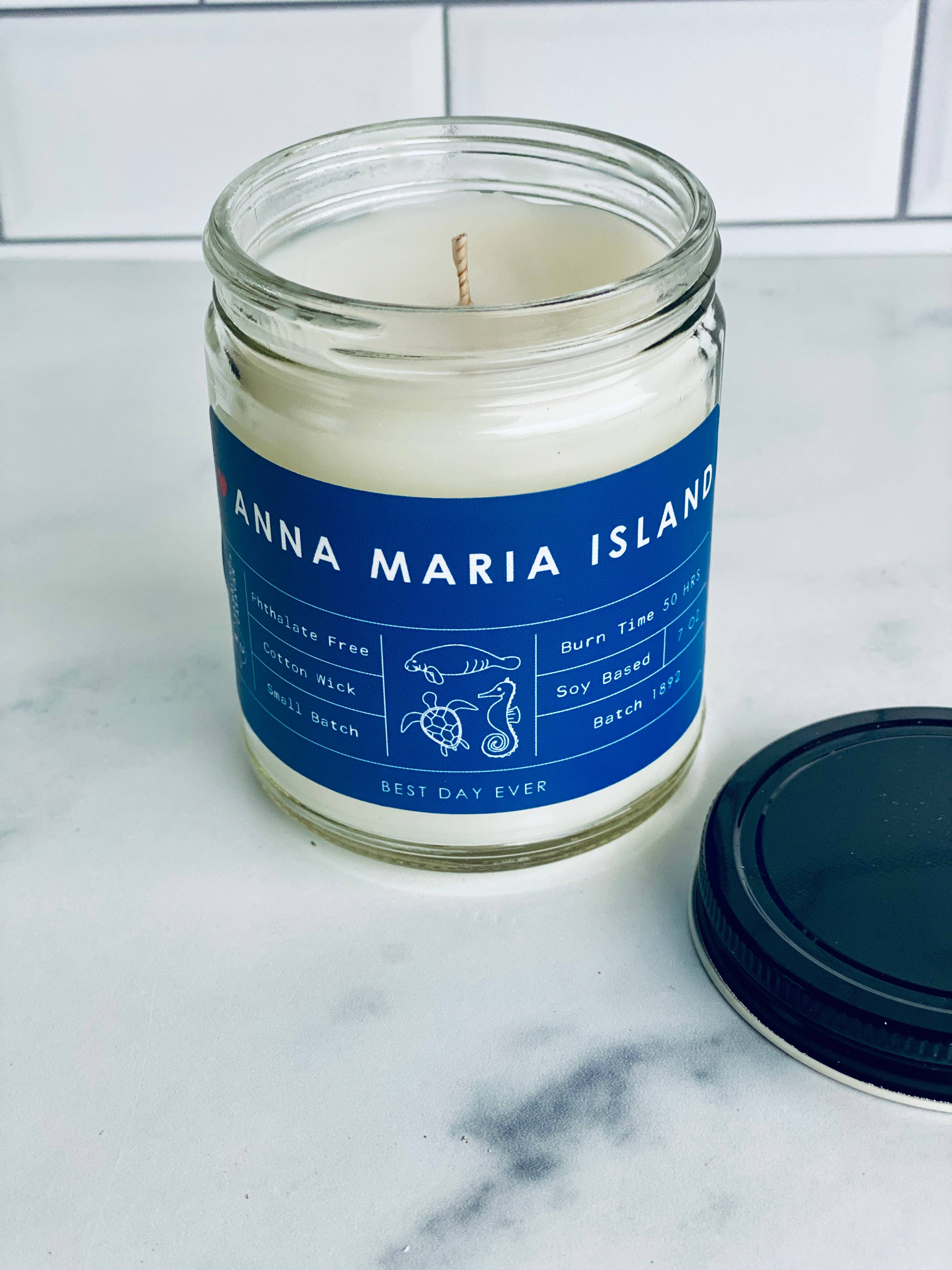 Rambling Caravan - Wholesale Jar/Filled Candle - Anna Maria Island, FL Candle11