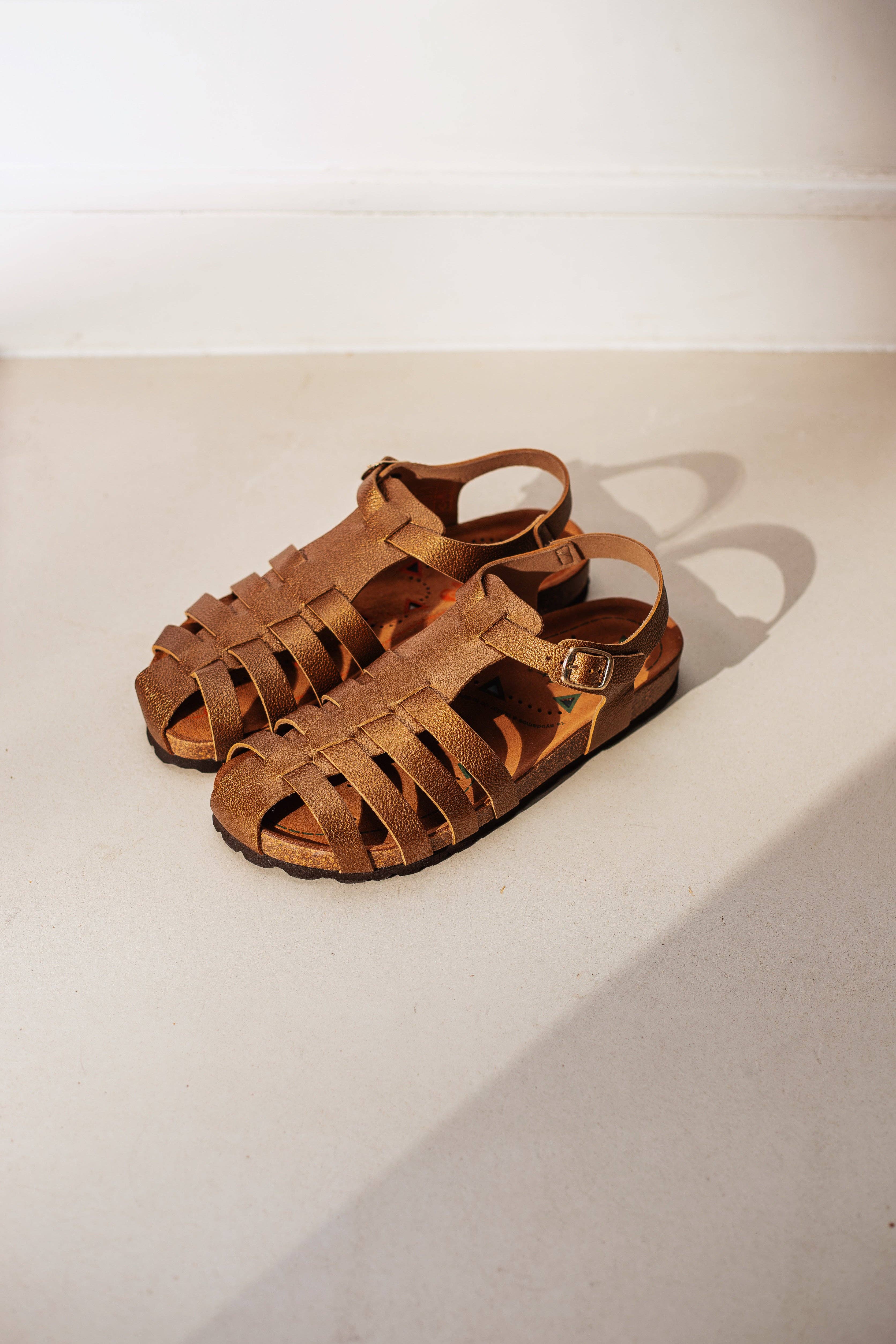 NAZARÉE - Wholesale Sandals - Women's - GAÏA Well-being Bronze