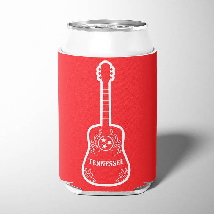 Barrel Down South – Mangas térmicas de bebidas por atacado – Arrefecedor de Latas Guitarra Tennessee0