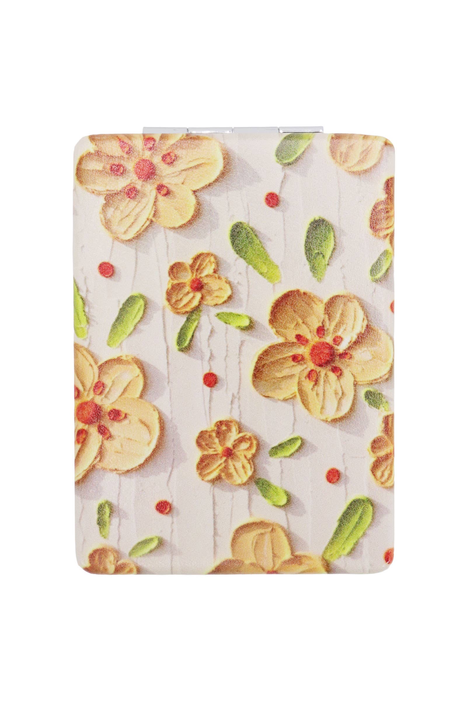 ASSORTED Floral Oil Paint Print Compact Cosmetic Mirror for wholesale on Faire6