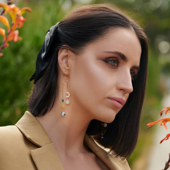 XTRA by Stacey – wholesale Dangle earrings – The Tayen Earring9