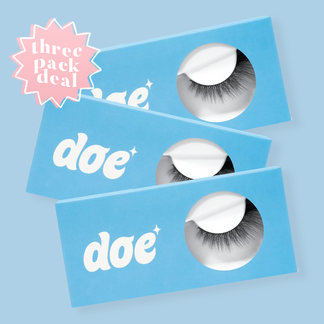 doe Beauty - Wholesale False/Fake Eyelashes - Soft Bloom - Reusable 16 Wears Handmade Vegan Subtle Lashes6